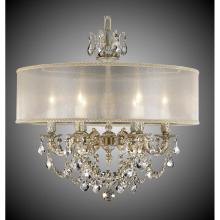 American Brass And Crystal CH6522-OSGS-07G-ST-BK - 6 Light Llydia