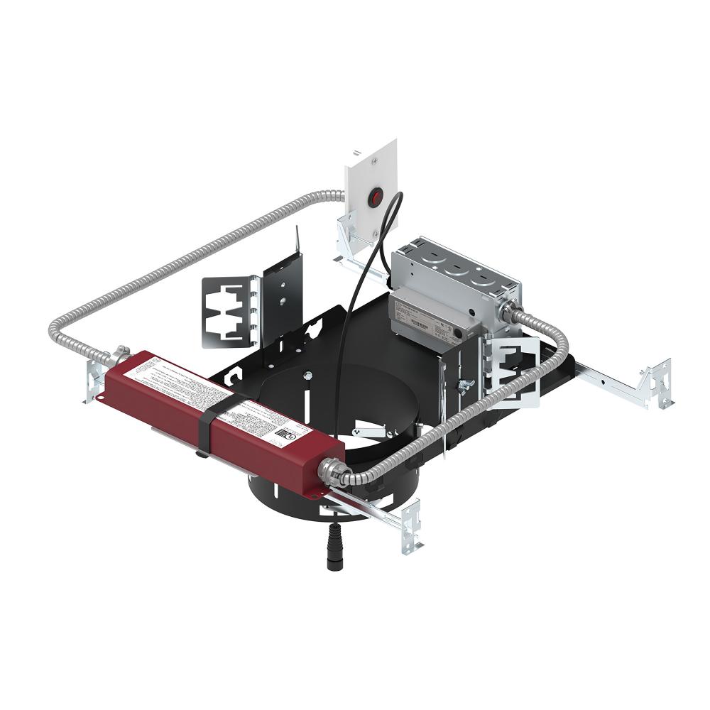 6" Sapphire III Non-IC New Construction Housing w/ Remote Test Switch EM Driver, 26W / 2500lm,