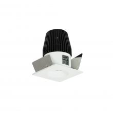 Nora NIOB-1SNGCDXMPW - 1" Iolite LED BWF Square Reflector with Round Aperture, 600lm, Comfort Dim, Matte Powder White