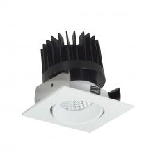 Nora NIOB-2SC27XMPW/HL - 2" Iolite LED Square Adjustable Cone Reflector, 1500lm/2000lm/2500lm (varies by housing), 2700K,