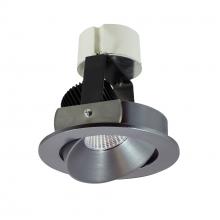 Nora NIR-4RC50XNN - 4" Iolite LED Round Adjustable Cone Retrofit, 800lm / 14W, 5000K, Natural Metal Reflector /