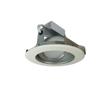 Nora NLCBC-56927XHZW - 5" Cobalt Adjustable LED Retrofit, 1200lm / 14W, 2700K, Haze Reflector / White Flange