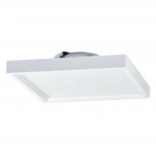 Nora NLOS-S62L27WW - 7" SURF Square LED Surface Mount, 1150lm / 14W, 2700K, White finish