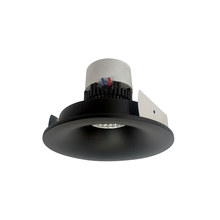 Nora NPR-4RNB27XBB - 4" Pearl LED Round Bullnose Retrofit, 1000lm / 12W, 2700K, Black Finish