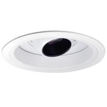 Nora NL-628W - 6" WHT REG EYE &BAF, WHT RING