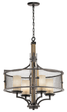 Kichler 43582AVI - Ahrendale™ 4 Light Chandelier Anvil Iron