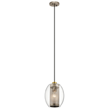 Kichler 44102AP - Asher™ 1 Light Mini Pendant Antique Pewter