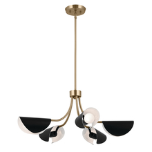 Kichler 52558CPZBK - Chandelier/Semi Flush 5Lt