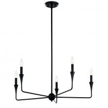 Kichler 52689BK - Chandelier 5Lt