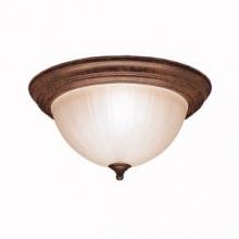 Kichler 8654TZ - 13.25" 2 Light Flush Mount Tannery Bronze™