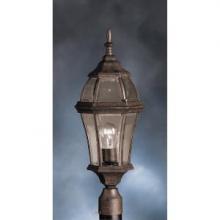 Kichler 9992TZ - Townhouse™ 1 Light Post Mount Tannery Bronze™