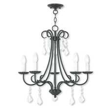 Livex Lighting 40875-92 - 5 Light English Bronze Chandelier