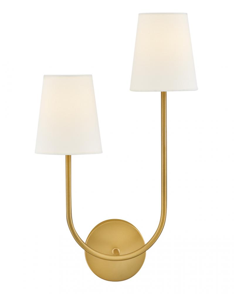 Large Two Light Sconce