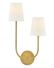 Lark 84262LCB - Large Two Light Sconce