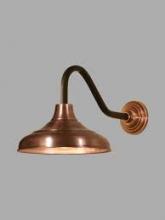 The Coppersmith KL17GN - Key Largo RLM 17 Electric Lamp Gooseneck