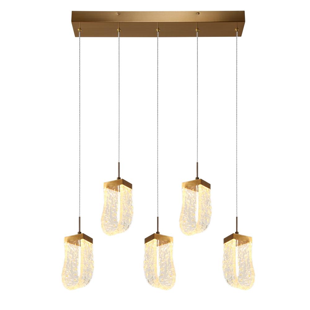 Aeyilana 5-Lights LED Chandelier