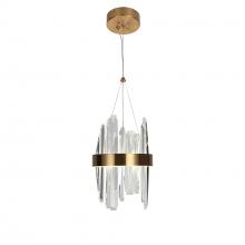 LNC Home HA05036 - Tadonipkeseismo 2-Light LED Chandelier