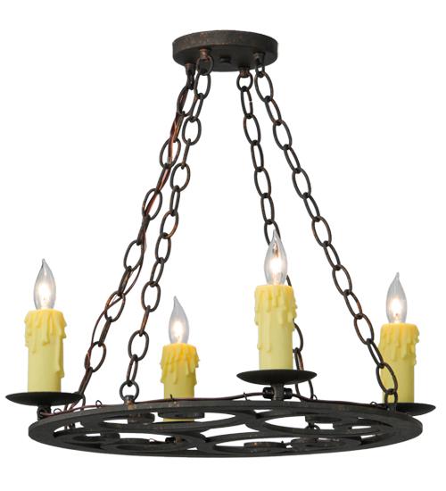 20" Wide Ashley 4 LT Chandelier