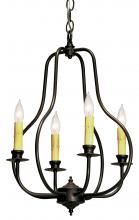 Meyda Green 115627 - 15" Wide Epare 4 Light Chandelier