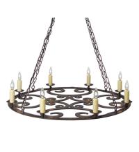 Meyda Green 116245 - 42" Wide Ashley 8 Light Chandelier