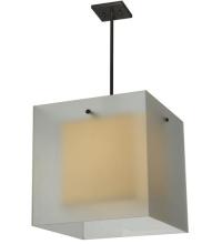 Meyda Green 130764 - 17.5"Sq Quadrato Shadow Box Pendant