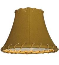 Meyda Green 135180 - 6.25"W X 4.5"H Leather Shade