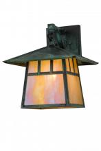 Meyda Green 173533 - 12"W Stillwater Double Bar Mission Hanging Wall Sconce