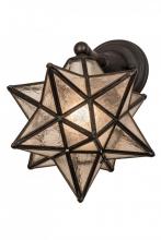 Meyda Green 180419 - 10"W Moravian Star Wall Sconce