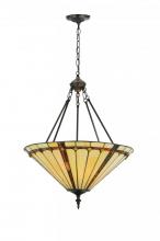 Meyda Green 182672 - 24" Wide Belvidere Inverted Pendant