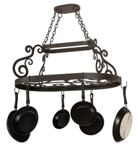 Meyda Green 197433 - 38" Long Neo Pot Rack