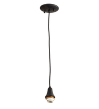 Meyda Green 203701 - 5" Wide Textured Black Pendant Hardware