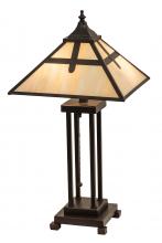 Meyda Green 204495 - 24" High Cross Mission Table Lamp