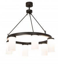 Meyda Green 218501 - 46" Wide Loxley Needham 6 Light Chandelier