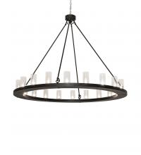 Meyda Green 238641 - 60" Wide Loxley 20 Light Chandelier