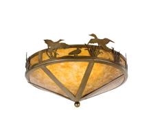 Meyda Green 26389 - 16" Wide Ducks in Flight Flushmount