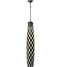 Meyda Green 26983 - 6.5"W Checkers Pendant