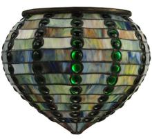 Meyda Green 30802 - 13" Wide Jeweled Beehive Shade