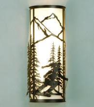 Meyda Green 31515 - 7"W Alpine Wall Sconce