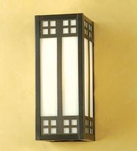 Meyda Green 50665 - 4.5" Wide Prairie Loft Wall Sconce