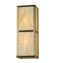 Meyda Green 51005 - 6"W Kyoto Oblong Wall Sconce