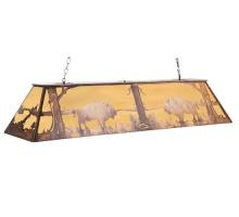 Meyda Green 67749 - 61"L Buffalo Oblong Pendant