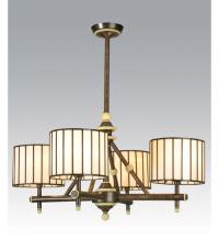 Meyda Green 81993 - 30"W Revolution 4 LT Chandelier