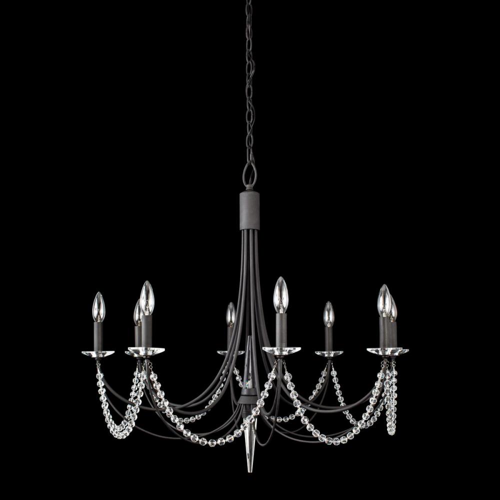 Brentwood 8-Lt Chandelier - Carbon Black