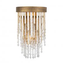 Varaluz 359W02HG - Lafayette 2-Lt Sconce - Havana Gold