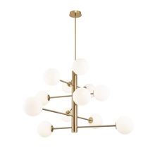 Artcraft AC11768BR - Aurelia Collection 12-Light Chandelier Brass