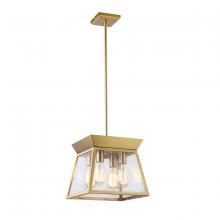 Artcraft AC11851BB - Lucian 4 Light Chandelier 12" Diameter Brushed Brass