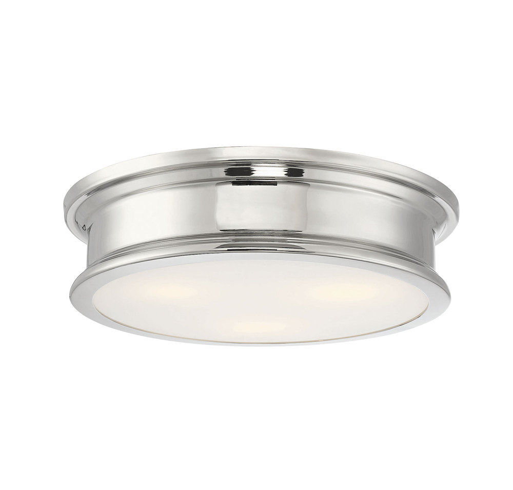 Watkins 3-Light Ceiling Light in Polished Nickel