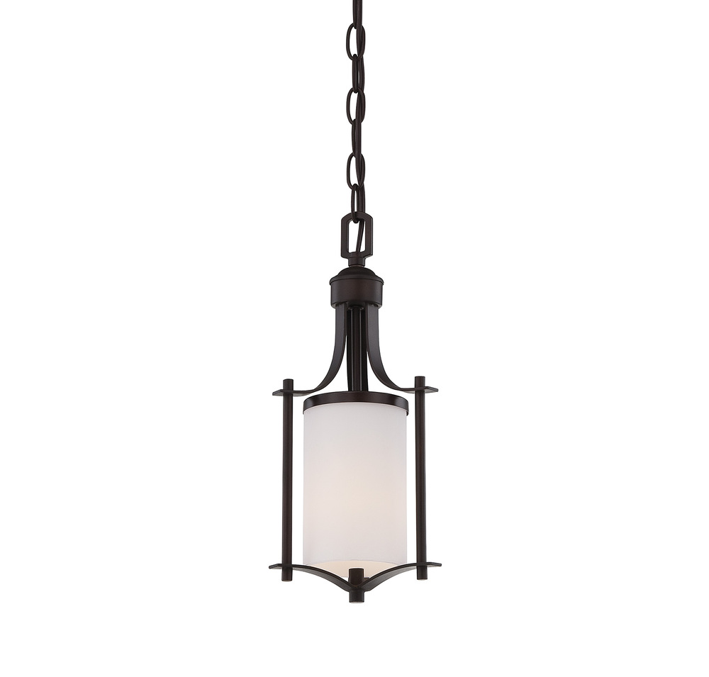 Colton 1-Light Mini-Pendant in English Bronze