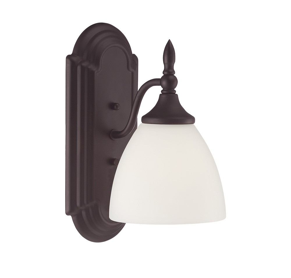 Herndon 1-Light Wall Sconce in English Bronze