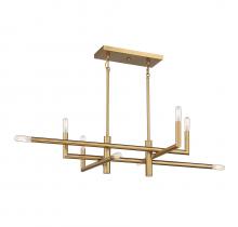 Savoy House 1-1624-8-322 - Cristofer 8-Light Linear Chandelier in Warm Brass